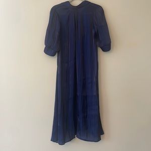 ♠️ Beulah dress - Navy metallic